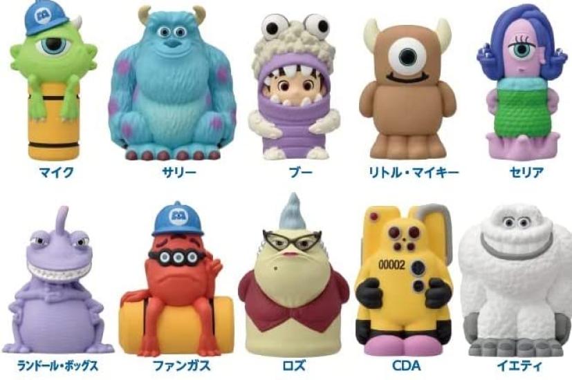 Monsters, Inc. Soft Vinyl Puppet Mascots (Box of 10)