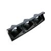 Universal 52mm 3 Hole Right Hand Drive Holder Auto A Pillar Carbon Fiber Triple Gauge Holder Gauge Pod