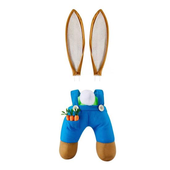 Easter Bunny Ear Butt Decoration Outdoor Yard Lawn Patio Pathway Spring Rabbit Ears Butt Garden Stake Ornament