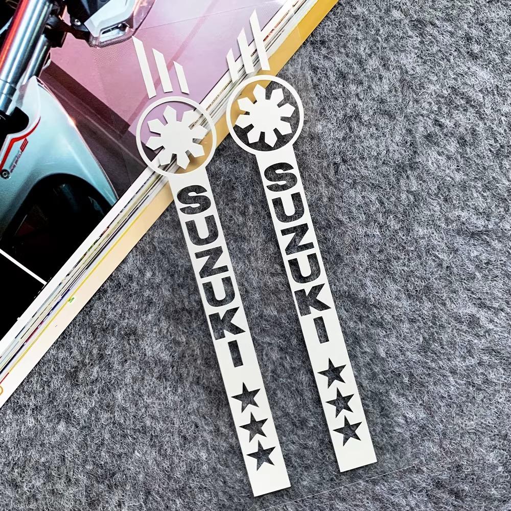 

Motorcycle Car Styling Decals Reflective Stickers for Suzuki Helmet Tail Box Decor Decals for Waterproof Sticker Moto Decoration 15.2 2.6
