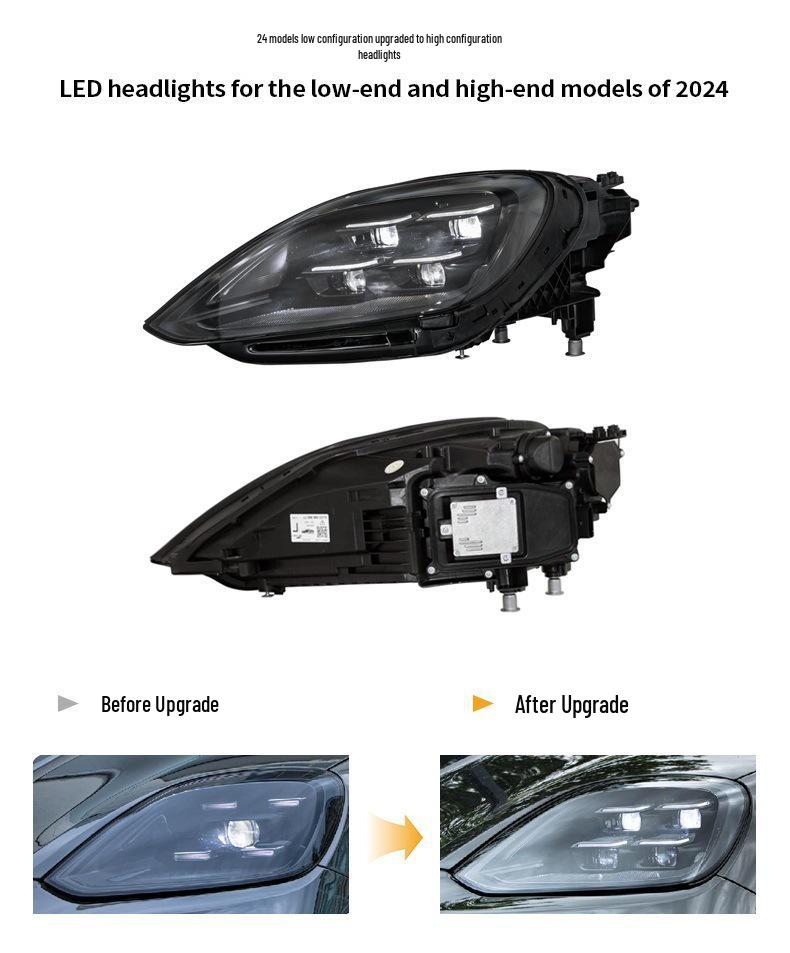 Porsche Cayenne 9Y0.2 Turbo Upgrade Kit: Front & Rear Bumpers