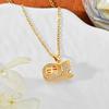 Necklace Traditional-style Money Bag Lucky Bag Necklace for Women Light Luxury Style High-end Feeling Collar Chain Accessory