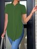 2026 Summer Fashion Women's Polo Collar Blouse