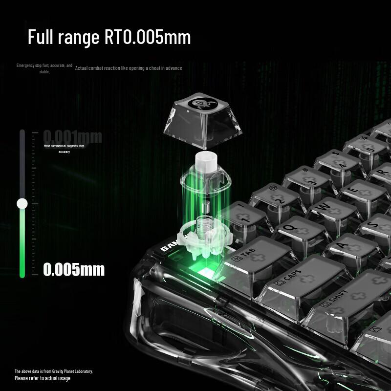 GravaStar V60 Magnetic Switch Gaming Keyboard