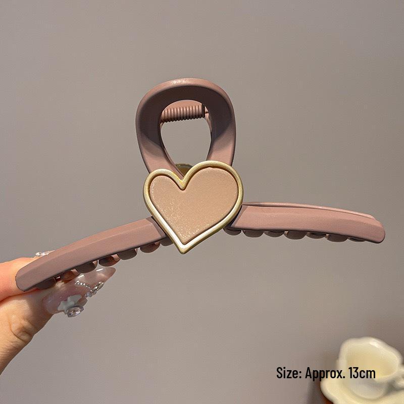 Großer französischer Retro-Klammer-Haarclip für elegante Damenfrisuren.