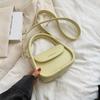 Mini PU Leather Shoulder Crossbody Bags for Women 2023 Summer Hit Simple Fashion Brand Handbags and Purses Female Cute Totes