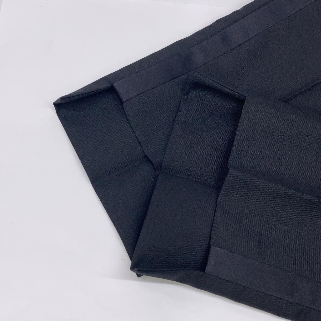 chaos CH005054ER Black Wool X Mohair Center Press Sideline Shorts Bottoms Not Written blackUsed