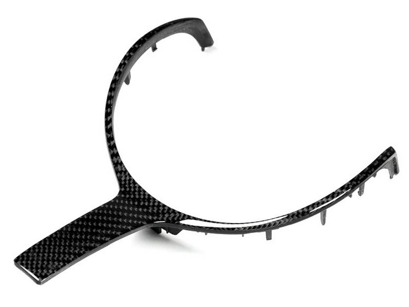Carbon Fiber Electroplated T-Shaped Steering Wheel Decor for BM M-SPORT