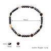 Simple Weight Loss Magnetic Therapy Anklet Round Magnetic Stone Therapy Slimming Hematite Stretch Magnet Jewelry Health Anklets