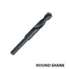 Durable Black Round Shank Drill Bit Ideal For Steel And Wood Drilling