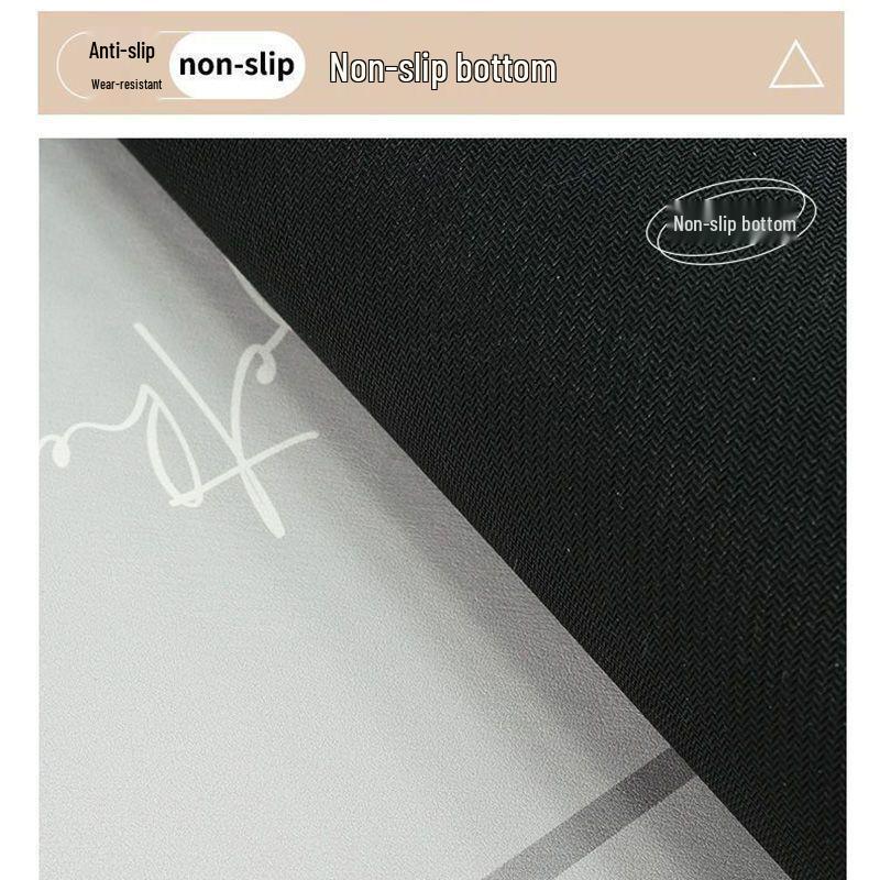 Simple Style Dirt-Resistant, Anti-Slip Kitchen Mat - Water-Absorbing Entrance and Floor Carpet