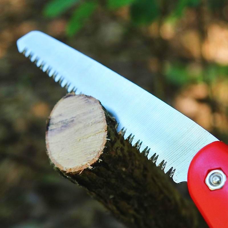 Folding Hand Saw for Camping, Woodworking, Gardening, and Pruning
