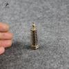 Copper Pagoda Figurines Retro Brass Chinese Feng Shui Nine-Layer Tower Key Chains Pendants Home Decor Desk Decorations Ornaments