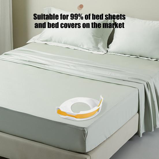 4Pcs Bed Sheet Holder Anti-Slip Design Easy to Install Fixing Strips Bedding Fixer Clips Bedding Accessories