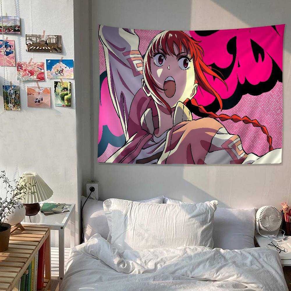SSakamoto Days Anime Printed Large Wall Tapestry Indian Buddha Wall Decoration Witchcraft Bohemian Hippie Decor Blanket