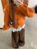 Women's French Lace Patchwork Long Sleeve Ruffle Turtleneck for Fall/Winter Layering