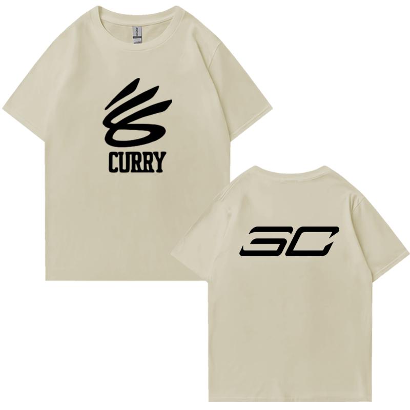2025 Jinzhou Warriors Curry 30 Basketball train Double Sided Printed Oversized t-shirt Men Women Cotton Unisex Summer clothing