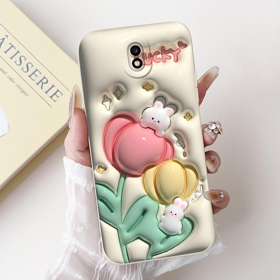 For Samsung Galaxy J3 J5 J7 2017 New Cute Printing Phone Case For Samsug J7 J5 J3 Pro 2017 Shockproof Soft Silicone Cases
