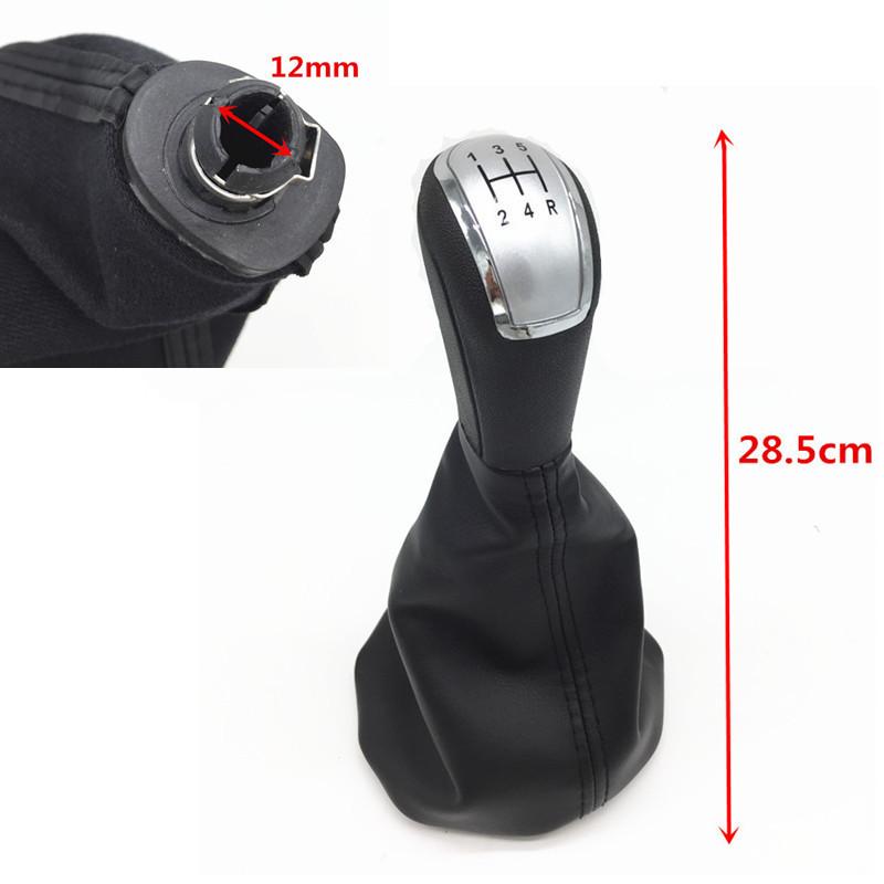 Car Hand Speed Manual Gear Shift Knob For Mercedes Benz C-Class W202 W208 E-Class W210 W203 S203 W245 W169 (04-12)/ W168 (97-04)
