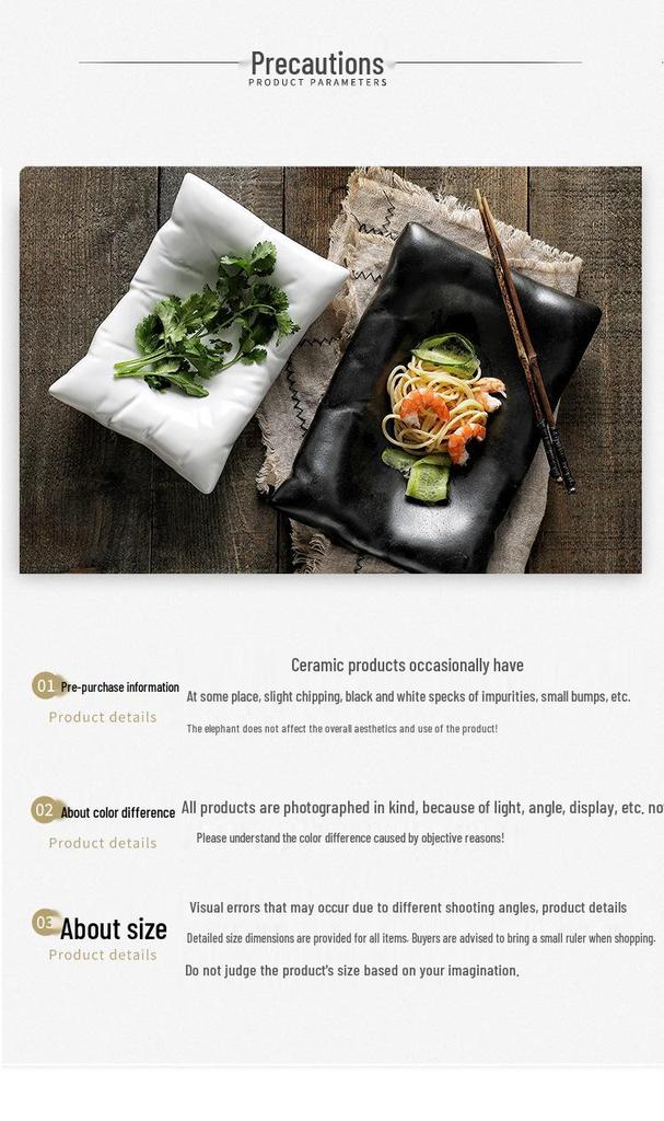 Nordische Keramiksalat- und Pastaplatte: Hochwertiges Geschirr für Snacks und Desserts