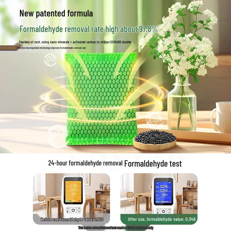 Deodorizing Bamboo Charcoal Bag for Formaldehyde Removal and Odor Absorption In Homes and Cars