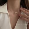 Elegant Pearl Necklace 2025: Women's Clavicle Chain with Unique Design – Simple, Trendy Accessory