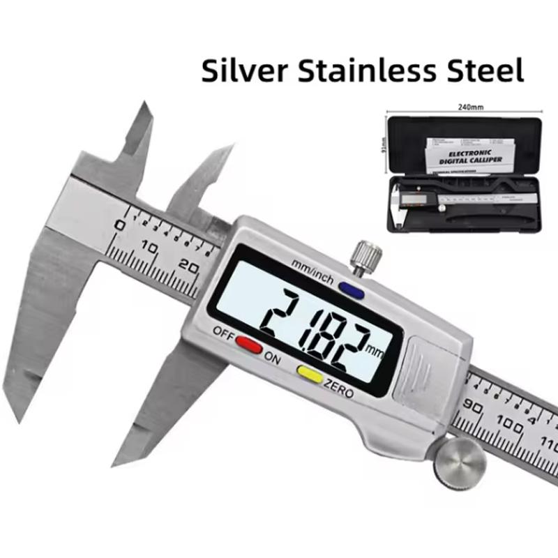 Measuring Tool Stainless Steel Digital Caliper 6 "150mm Messschieber Paquimetro Measuring Instrument Vernier Calipers Ruler