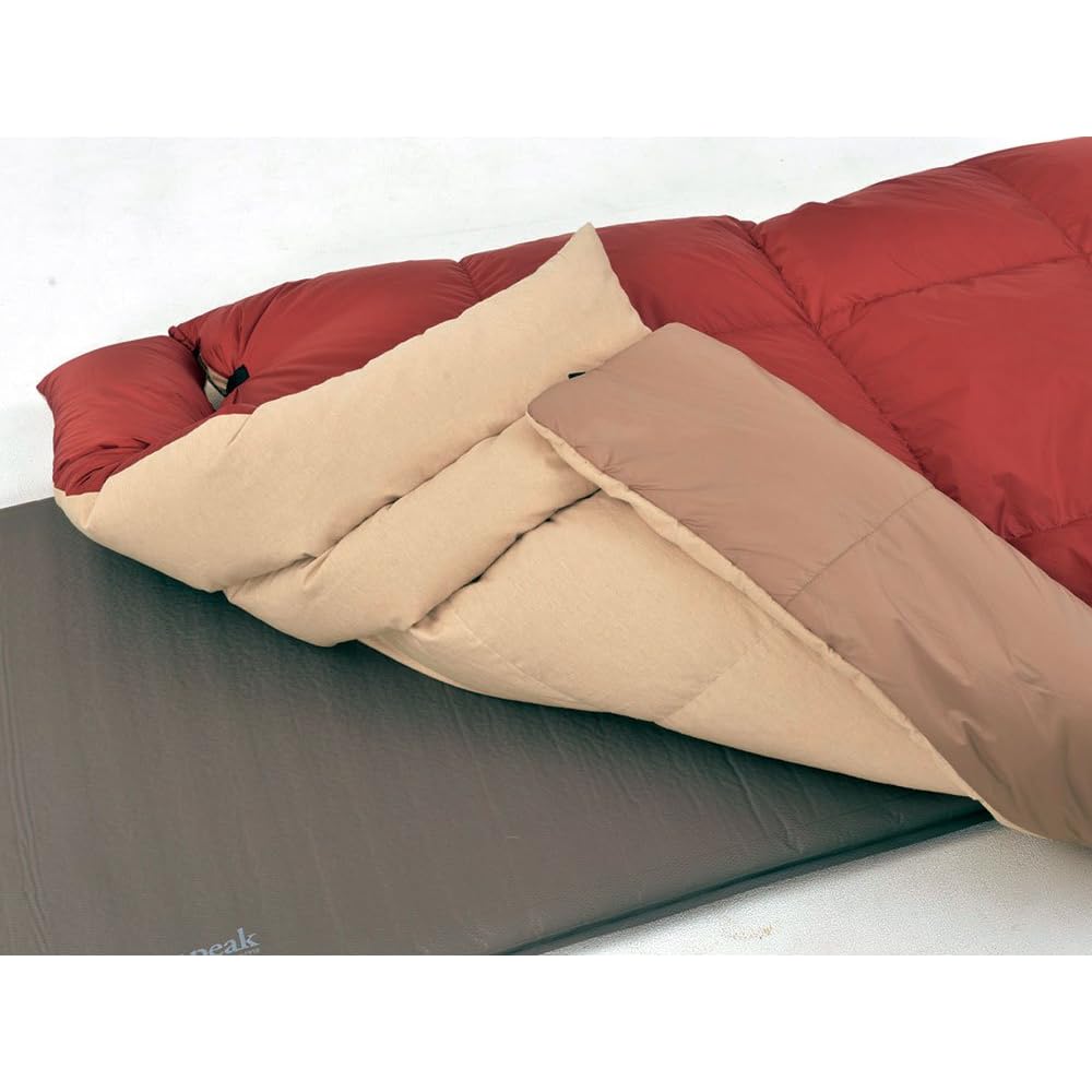 Snow Peak Grand Ofton Single Sleeping Bag 1000g Down Washable -15°C with Camping Mat Outdoor