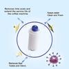HEIYE Replacement Water Filter Cartridges for DeLonghi DLS-C002 Automatic Coffee Machine, 2 PCS, Compatible with Activated Carbon Fabric Softeners