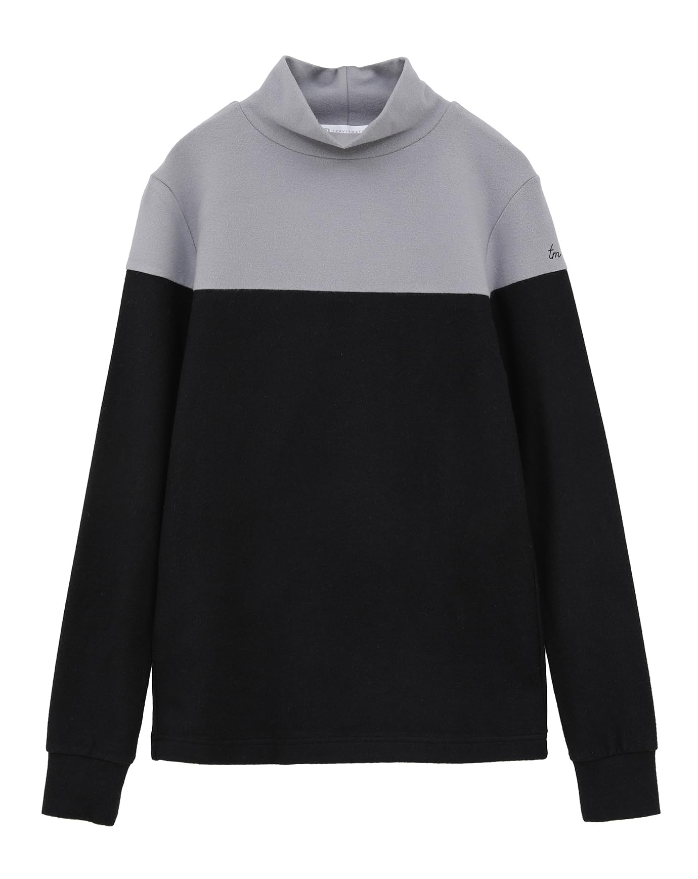 

TravisMatthew Long Sleeve Turtleneck Shirt Loose Golf Undershirt 7AK523 Sleet M Women s (Stretch, Neck) / /