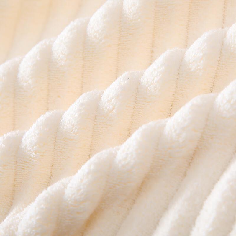 mling Striped Soft Absorbent Quick-Dry Bath Towel