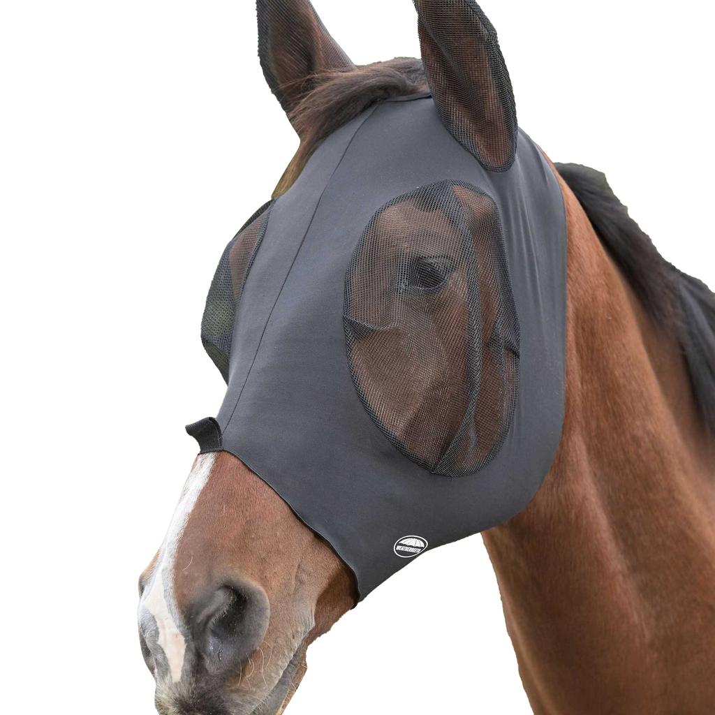 Weatherbeeta Deluxe Stretch Horse Fly Mask With Ears