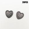 20Pcs/Set Buttons For Needlework Heart Sewing Button For Clothing Diy Accessories Decorative Craft Supplies