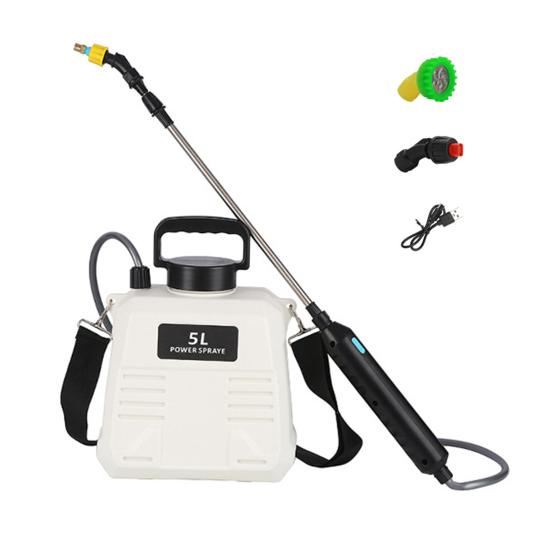 5L/8L Electric Garden Sprayer Backpack Lawn Sprayer with 3 Nozzles Retractable