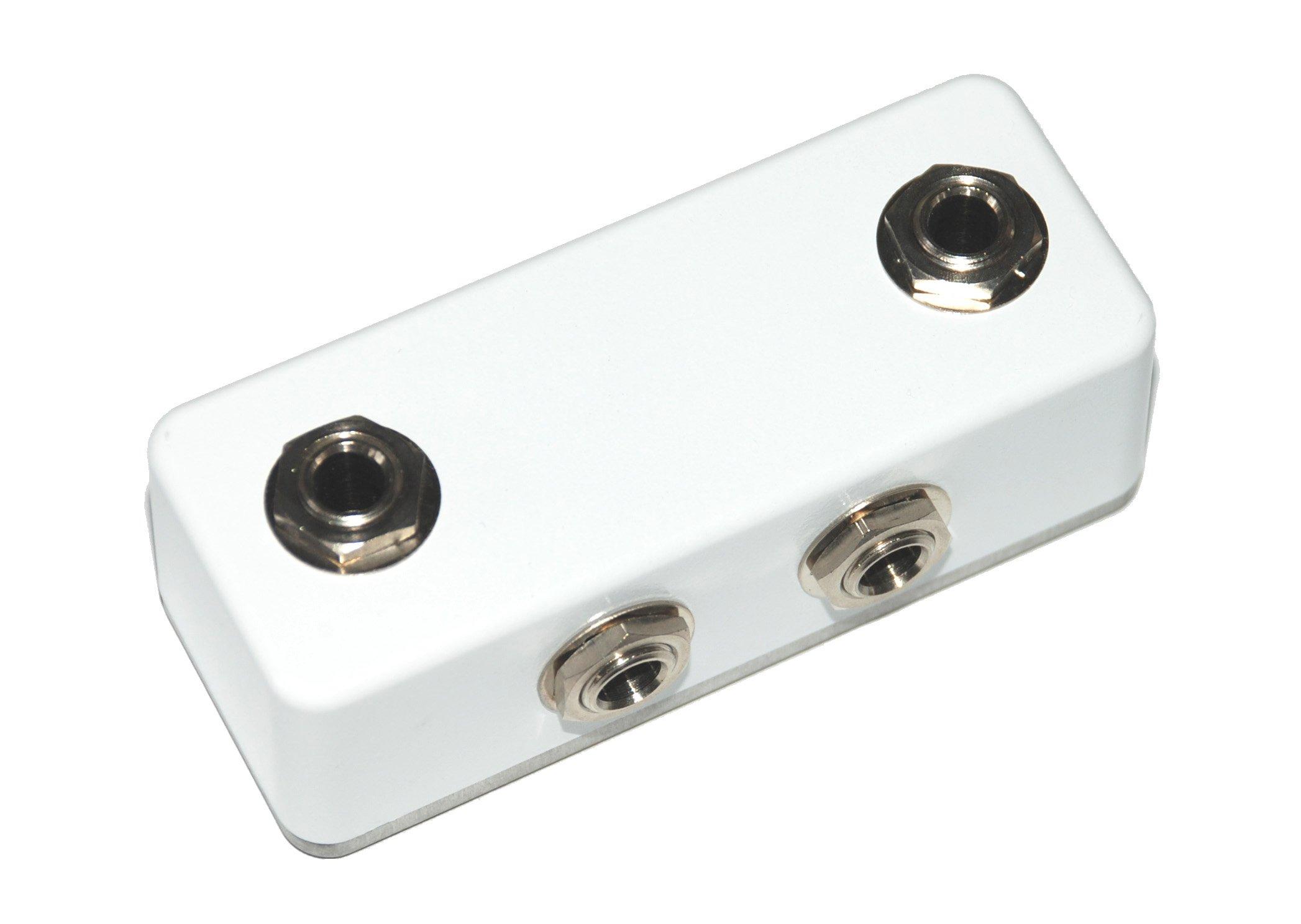 

Комутаційна коробка для педальних бордів [Преміум Компактна] Біла