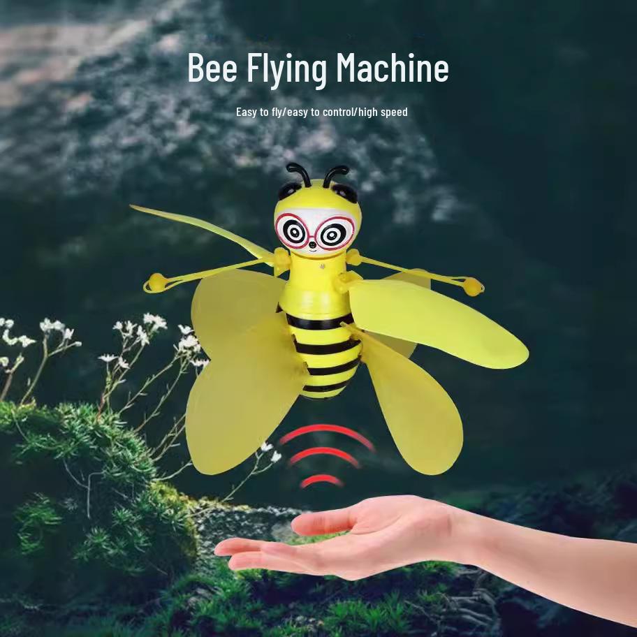 Novel Remote-Controlled Flying Bee Toy with Induction Technology