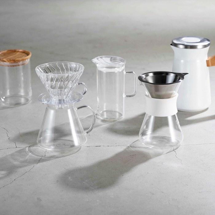 HARIO V60 Glass Brewing Kit 600ml Clear