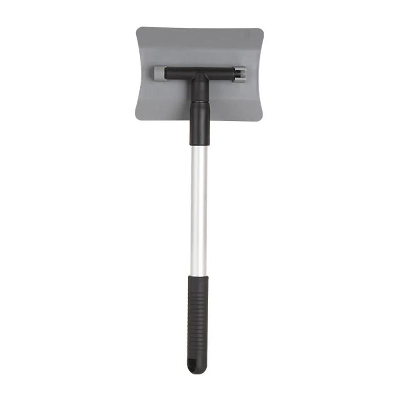 

Зимний скребок для снега и щетка, съемная лопата для льда с мягкой пенопластовой ручкой и выдвижной телескопической ручкой для автомобилей