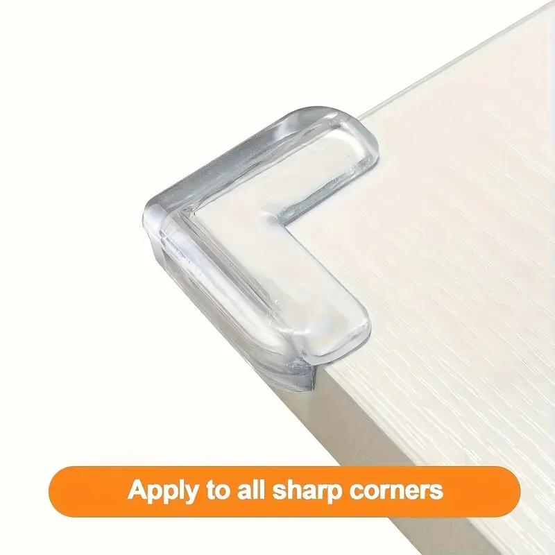 5/10PCS Clear Anti-collision Coffee Table Furniture Corner Protectors Soft Corner Sheathing Living Room Decor