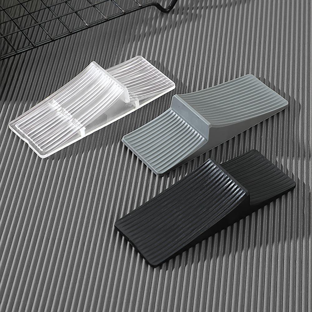 Dual Head Available Door Stopper Soft Wedge Non Scratch Protective Door Stop for Various Floor Types Home Improvement Dodgers