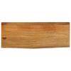 Vidaxl Tabletop with Natural Edge, 80X30X2.5 Cm, Mango Wood
