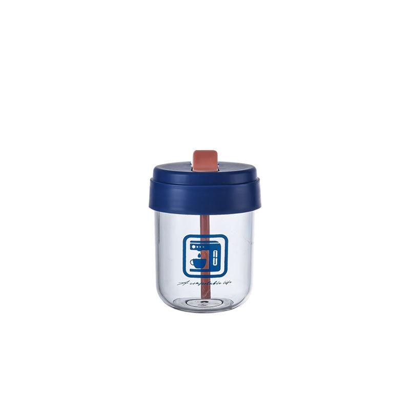 Male and Female Students Summer Plastic Mini Cup Good-looking Tons Cup Straw Coffee Cup Small Capacity Tumbler