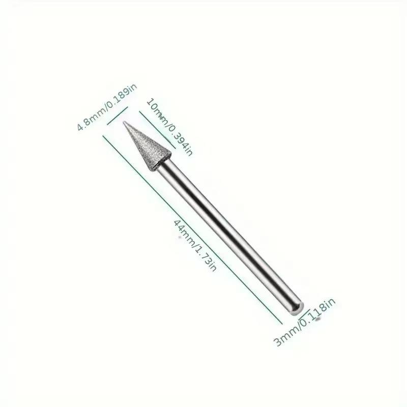 1 Set Reaming Drill Bit Shank Carving Needle Grinding Rods Mini Drill Engraving Drilling Tools Power Tools