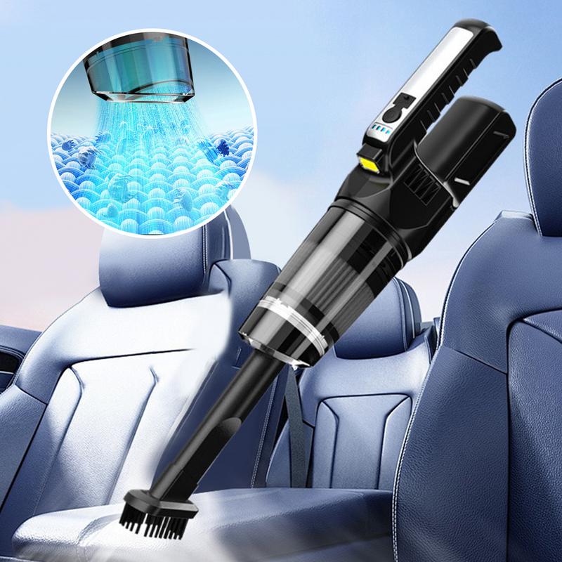 Vacuum Cleaner Air Duster LED Lighting Wireless Handheld Vacuum Cleaner Compact Long Running Time Powerful Suction Vacuum