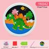 Xiaohongshu Unicorn Round Frame DIY Diamond Painting Stickers for Kids