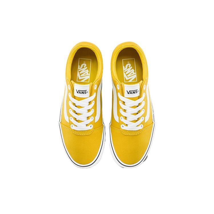 Vans Old Skool Bequeme Lässige Stoßdämpfung Langlebig Leicht Atmungsaktiv Low Top Skateschuhe Damen Sneaker Ingwergelb VN0A3IUN3Q5