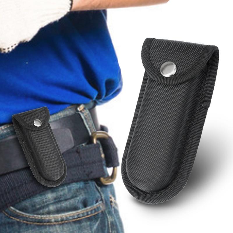 2Pcs Nylon Oxford Folding Knife Packaging Case Outdoor Nylon Knife Set Pliers Scabbard Pouch Army Knives Cover Bags.