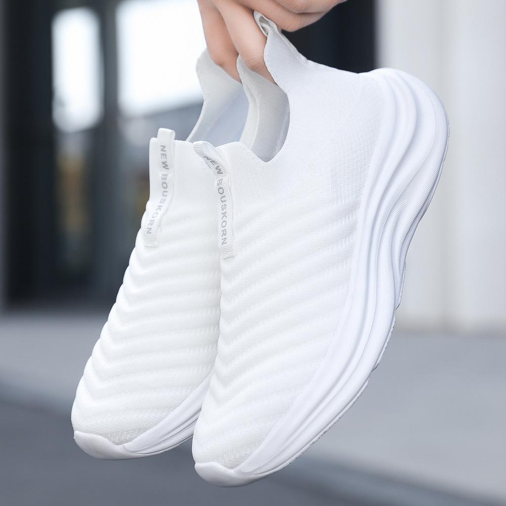 2025 Cold Sticky Lightweight Running Shoes for Men and Women with the Same Non-slip One-pedal Sports Shoes Mesh Breathable Casual Shoes