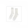Female Autumn and Winter New Solid Color Cloth Label with Cotton Socks