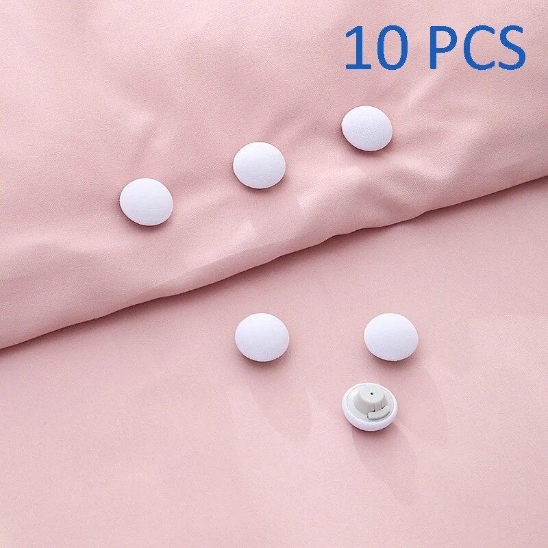 10pcs/4pcs Fixer Needleless Cover Holder Round Shape Quilt Clips Fastener Bed Sheet Blankets Non Slip Gripper for dropshipping
